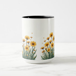 daisy-blomman mugg