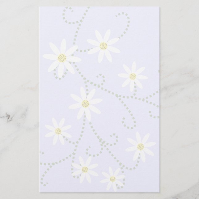 Daisy, Blommigt Brevpapper (Framsida)