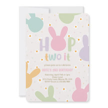 Daisy Blommigt Bunny 2:a födelsedag