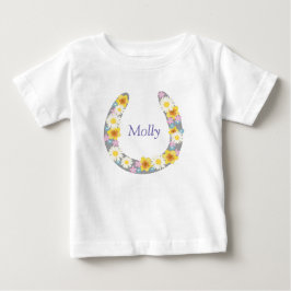 Daisy Blommigt Horse Shoe Garment Tröja