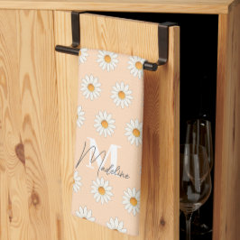 Daisy Blommigt Kitchen Towel - Cute & Cheerful Kökshandduk