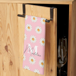 Daisy Blommigt Kitchen Towel - Cute & Cheerful Kökshandduk