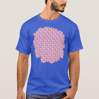 Daisy Blommönster Rosa T Shirt