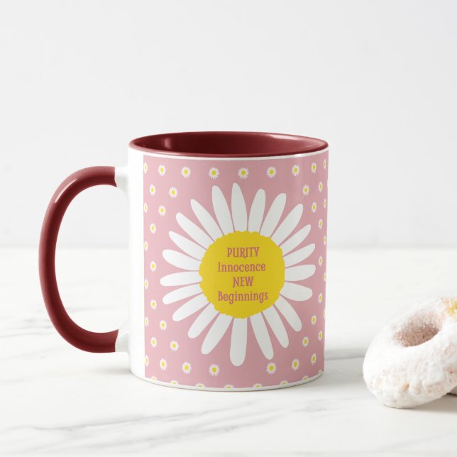 Daisy Blommor mönster - Renhetsgrad, citat av Osku Mugg (Med munk)
