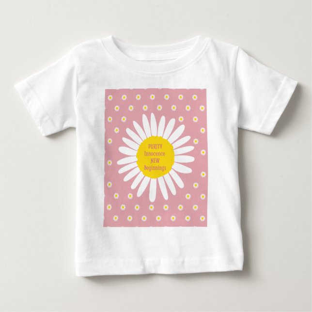 Daisy Blommor mönster - Renhetsgrad, citat av Osku T Shirt (Framsida)
