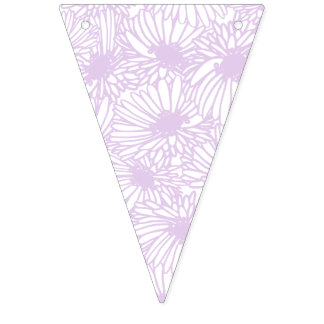 Daisy Blooms - Airy Lilac Vimplar