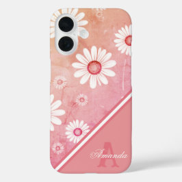Daisy Blooms: Minimalistiskt Blommönster