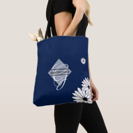 Daisy Blue Grandmor Gifts - Monogrammed Tygkasse