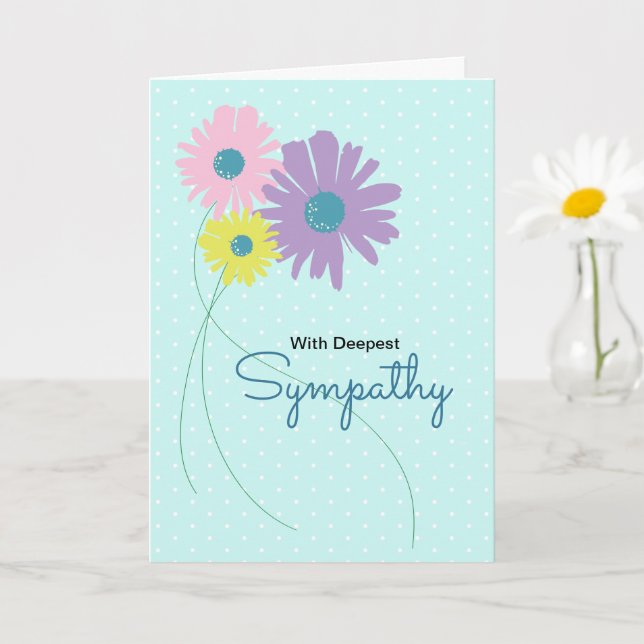 Daisy Bouquet Wildblomskort Kort (Liten växt)