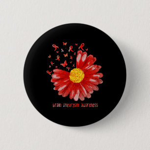 Daisy Butterfly Burgundy Ribbon Brain Aneurysm Awa Knapp