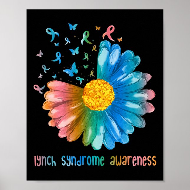 Daisy Butterfly Lynch syndrom medvetenhet  Poster (Framsidan)