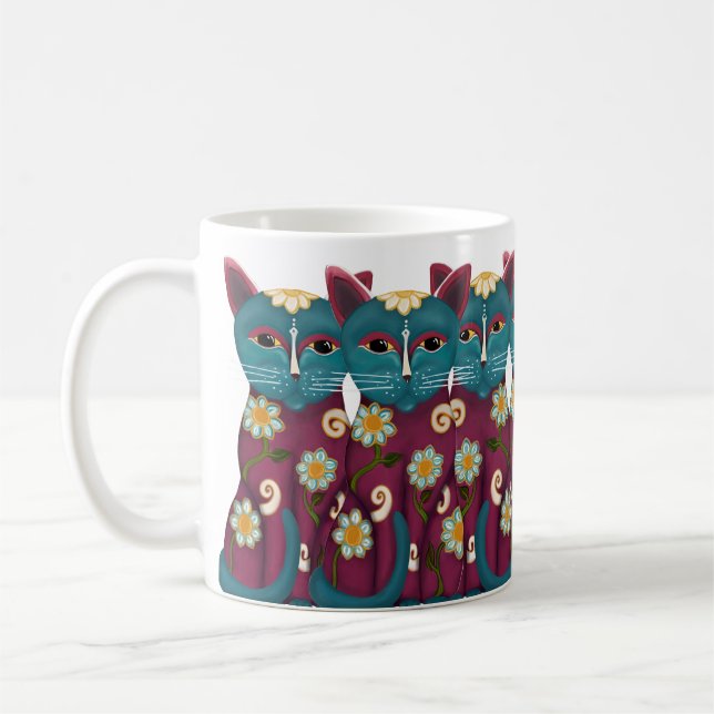 Daisy Cats Kaffemugg (Vänster)