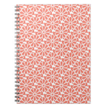 Daisy Chain - Anteckningsbok (Coral)