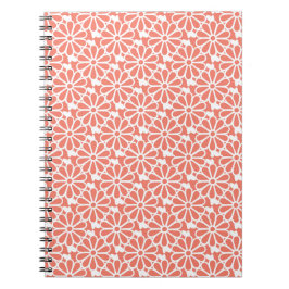 Daisy Chain - Notebook (Coral) Anteckningsbok