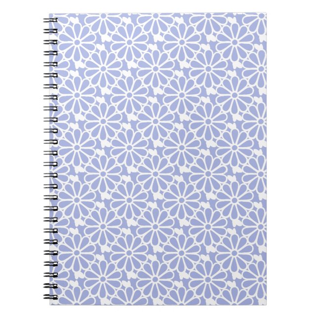 Daisy Chain - Notebook (Periwinkle) Anteckningsbok (Framsidan)