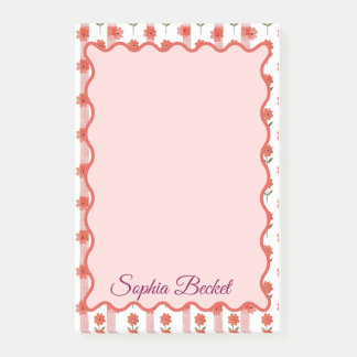 Daisy Coquette Rand Anteckningsblock Post-it Block