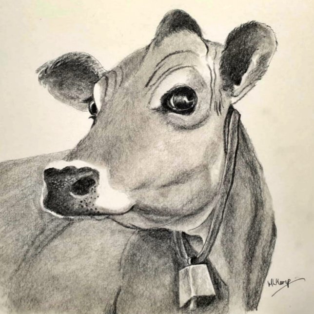 Daisy Cow välkomstkort Kort (Skapare uppladdad)