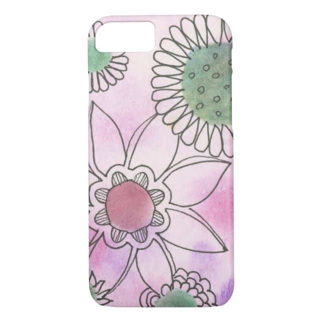 Daisy Crazy-design i iphone case Case-Mate iPhone Skal (Baksida)