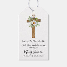 Daisy Cross minnesgåva fröpaket