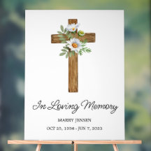 Daisy cross minnesgudstjänst