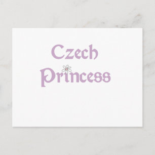 Daisy Czech Princess Vykort