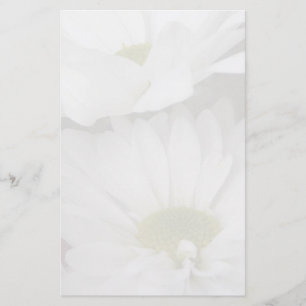 Daisy-Dämpad blommigt Brevpapper
