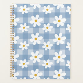 Daisy Days Planner - Blue Gingham