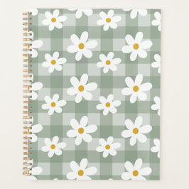 Daisy Days Planner - Grönt Gingham