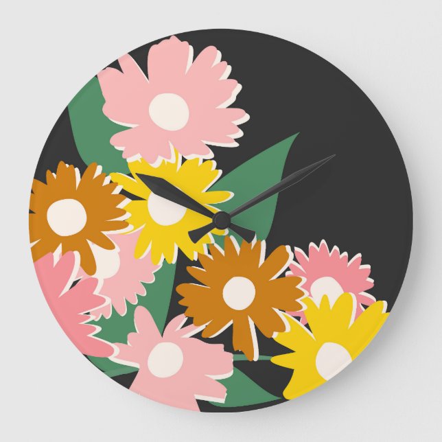 Daisy Delight Stor Klocka (Framsida)