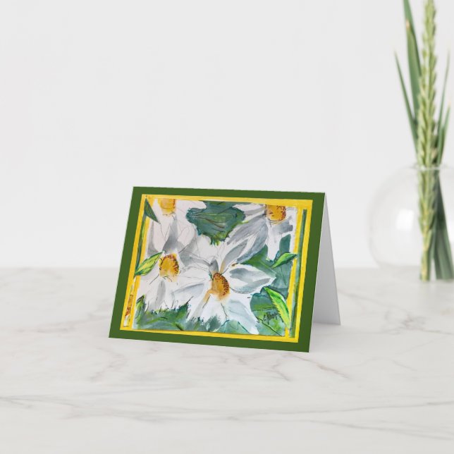 Daisy Delight Tack Kort (Framsida)