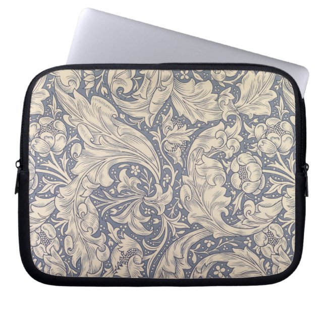 "Daisy" design (textilen) Laptop Sleeve (Framsidan)
