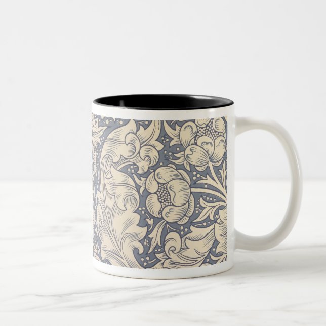 "Daisy" design (textilen) Två-Tonad Mugg (Höger)
