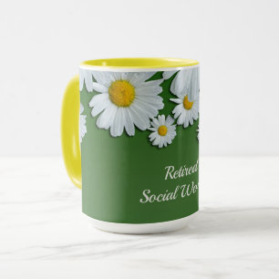 Daisy design, trötta Social-arbetare Mugg
