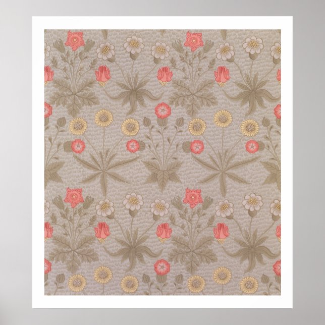 "Daisy", det första tapet-designad av William M Poster (Framsidan)