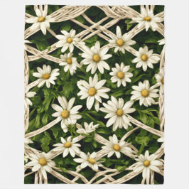 Daisy Dream Fleecefilt - Stor