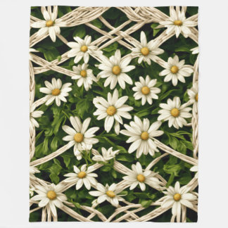 Daisy Dream Fleecefilt - Stor