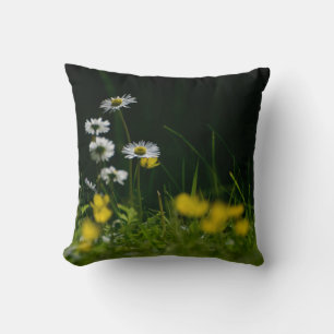 Daisy Dream: vacker Blommigt Kudde