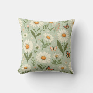 Daisy Dreams – Blommig & Fjäril Tränings kudde
