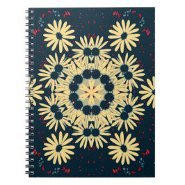 Daisy Dreams Mandala Anteckningsbok