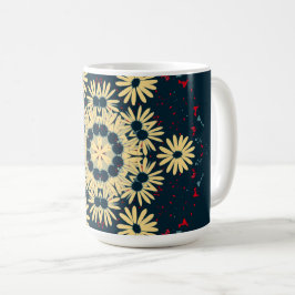 Daisy Dreams Mandala Kaffemugg