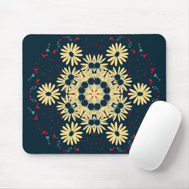 Daisy Dreams Mandala  Musmatta (Med mus)
