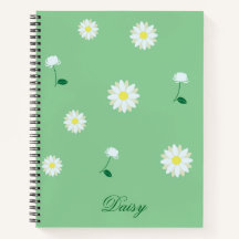 Daisy Dreams – Stilstilfullt blommigt anteckningsb