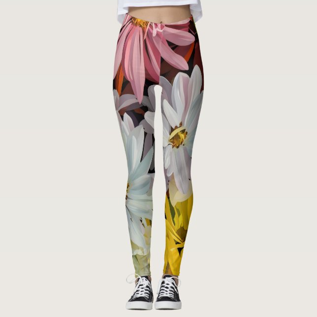 Daisy Dukes-läggings Leggings (Framsida)