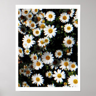 Daisy Emoji Ansikte Poster