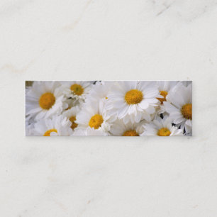 Daisy finnas i överflöd [smalan] mini visitkort