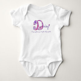 Daisy-flickorna namn och D monogramskjorta T-shirt