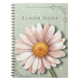 Daisy Floral Anteckningsbok | Bloom Daily Journal