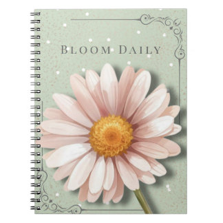 Daisy Floral Anteckningsbok | Bloom Daily Journal