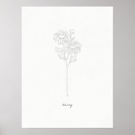 Daisy FLOW Skriv ut Poster