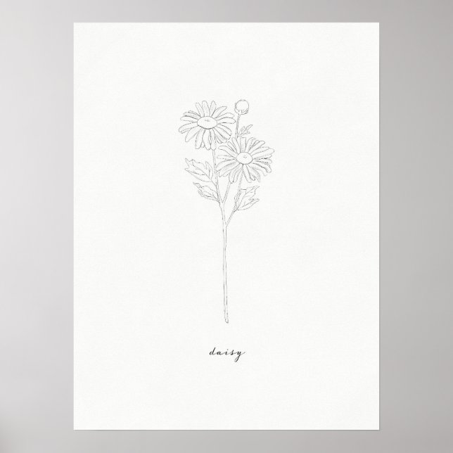 Daisy FLOW Skriv ut Poster (Framsidan)
